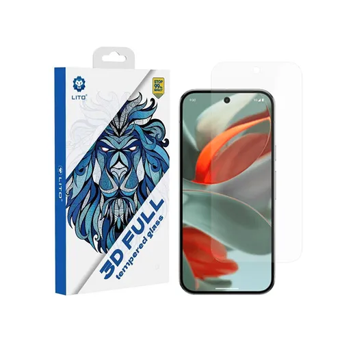 Lito 3D Full Glue Tempered Protective Glass for Pixel 9