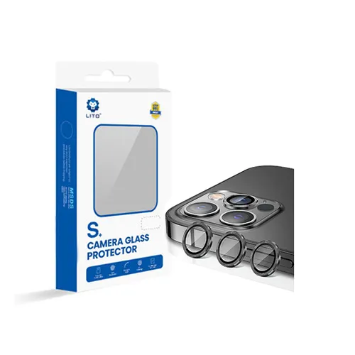 LITO 3D Metal Camera Glass for iPhone 12 Pro Max
