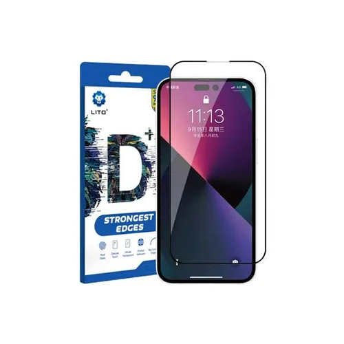 LITO D+ Dustproof Glass Screen Protector for iPhone 14