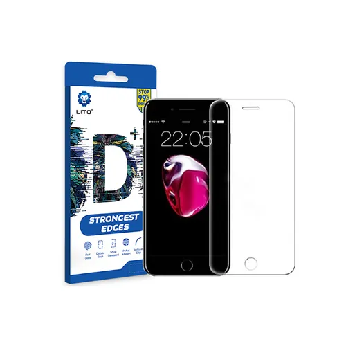 LITO D+ Dustproof Glass Screen Protector for iPhone 8 Plus