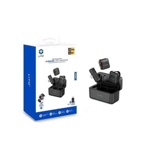 LITO LM04 AI Noise Reduction Wireless Repel Microphone