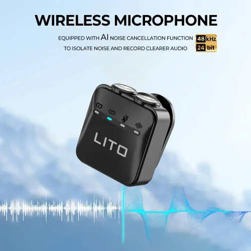 LITO LM04 Wireless Lavalier Microphone