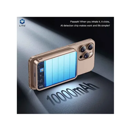 LITO LP01 15W 10000mAh Metal Magsafe Magnetic Power Bank