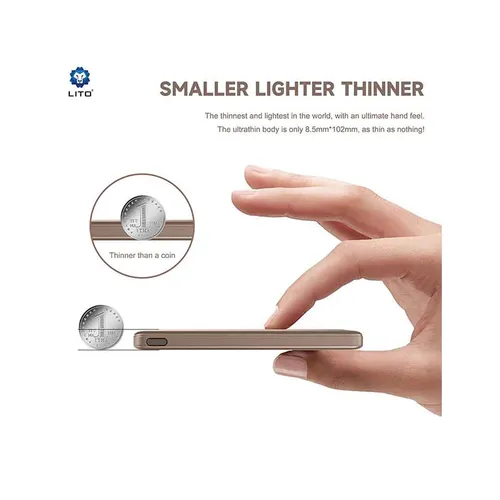 LITO LP01 15W 5000mAh Metal Magsafe Magnetic Power Bank