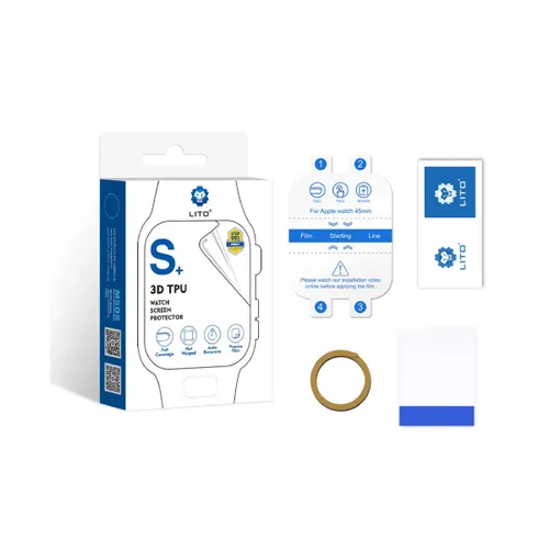 Lito S+ 3D Curved Watch Screen Protector 40-45mm