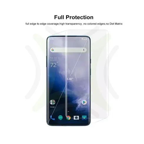 LITO UV Liquid Full Glue Tempered Glass Screen Protector for OnePlus 7 Pro