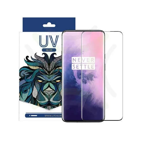 LITO UV Liquid Full Glue Tempered Glass Screen Protector for OnePlus 7 Pro