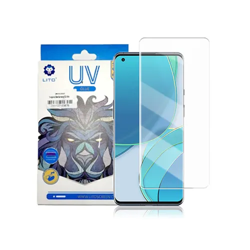 LITO UV Liquid Full Glue Tempered Glass Screen Protector for OnePlus 9