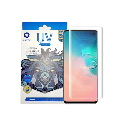 LITO UV Liquid Full Glue Tempered Glass Screen Protector for Samsung Galaxy S10