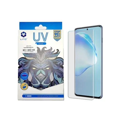 LITO UV Liquid Full Glue Tempered Glass Screen Protector for Samsung Galaxy S20