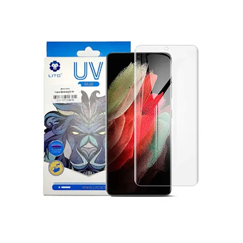 LITO UV Liquid Full Glue Tempered Glass Screen Protector for Samsung Galaxy S21 Plus