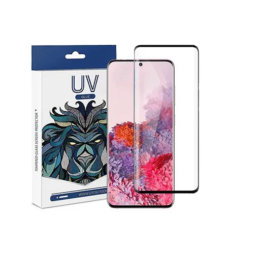 LITO UV Liquid Full Glue Tempered Glass Screen Protector for Samsung Galaxy S22