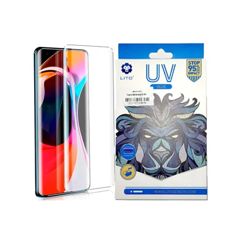 LITO UV Liquid Full Glue Tempered Glass Screen Protector for Xiaomi Mi 10