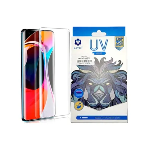 LITO UV Liquid Full Glue Tempered Glass Screen Protector for Xiaomi Mi 10