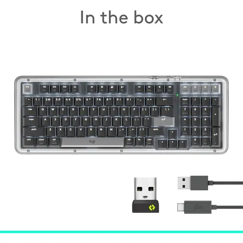 Logitech Alto Keys K98M Wireless Keyboard with Gasket Structure