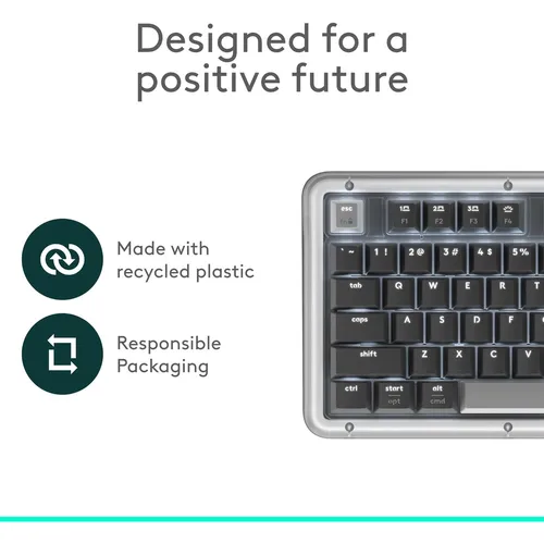 Logitech Alto Keys K98M Wireless Keyboard with Gasket Structure