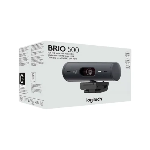 Logitech Brio 500 Webcam 1080P 30FPS