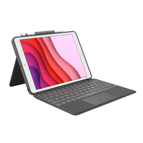 Logitech Combo Touch Backlit Keyboard Case for iPad 7th Gen
