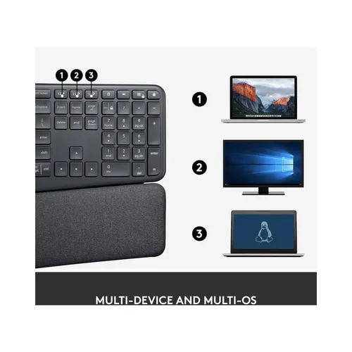Logitech ERGO K860 Wireless Ergonomic Split Keyboard for Business