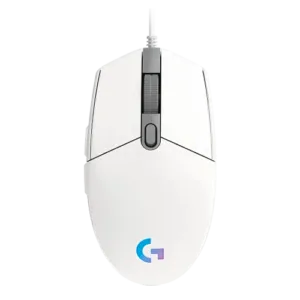 LOGITECH G102 LIGHTSYNC 8000DPI Wired Gaming Mouse – White