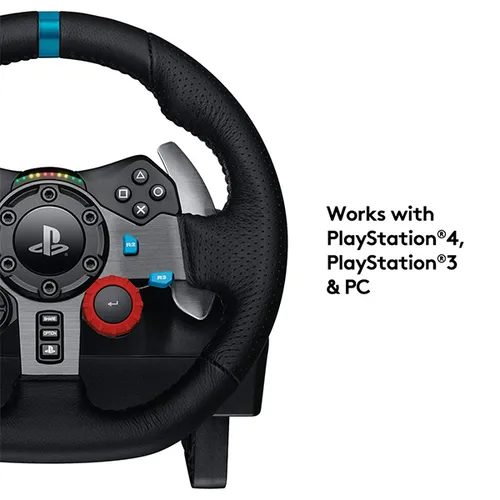 Logitech G29 Driving Force Racing Wheel For PS3 &amp; PS4 &amp; PC