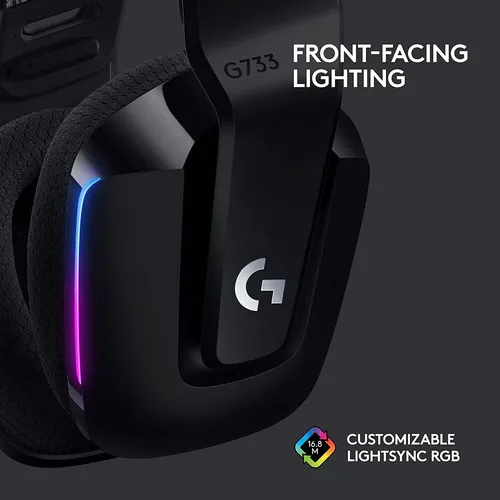 Logitech G733 Lightspeed Wireless Gaming Head