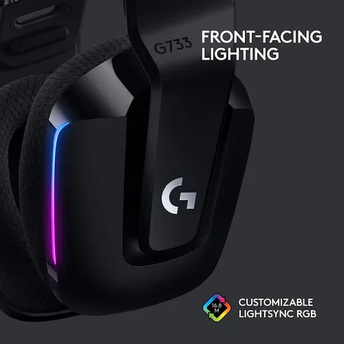 Logitech G733 Lightspeed Wireless RGB Gaming Headset