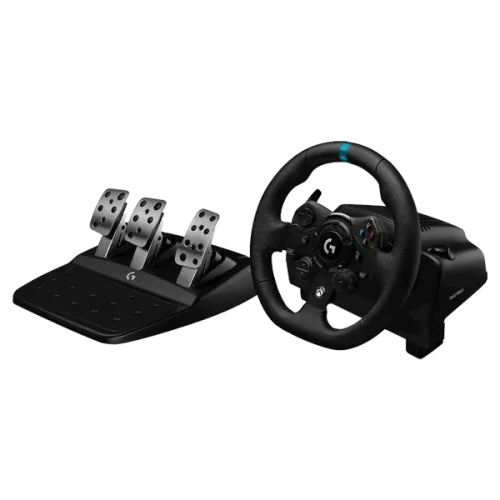 LOGITECH G923 TrueForce RACING WHEEL & PEDALS