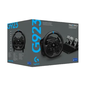 LOGITECH G923 TrueForce Sim Racing Wheel Kit – PS4