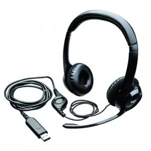 Logitech H390 USB Headset with Noise-Canceling Microphone