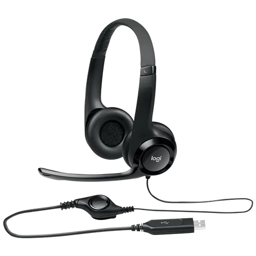 LOGITECH H390 USB NOISE CANCELLING HEADSET