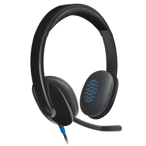 Logitech H540 USB PC Headset with Noise-Cancelling Mic