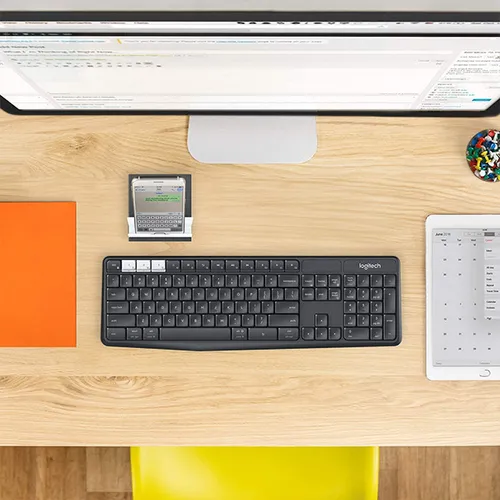 Logitech K375s Multi-Device Wireless Keyboard and Stand Combo