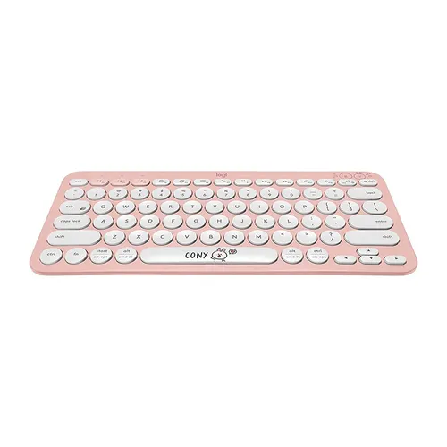 Logitech K380 LINE FRIENDS Multi-Device Bluetooth Keyboard For Mac Pink