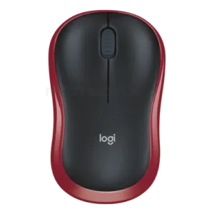 LOGITECH M185 – 1000DPI 2.4GHz Wireless Mouse – RED