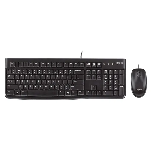 Logitech MK120 Corded Keyboard and Mouse Combo