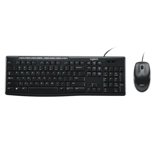 Logitech MK200 Media Wired Keyboard and Mouse Combo