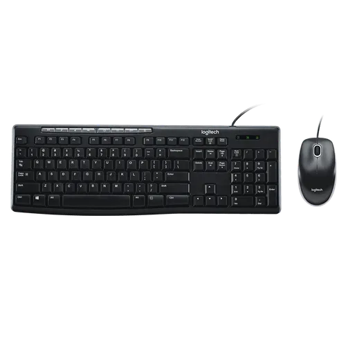 Logitech MK200 Media Wired Keyboard and Mouse Combo