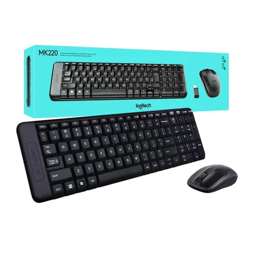 Logitech MK220 Wireless Keyboard and Mouse Combo