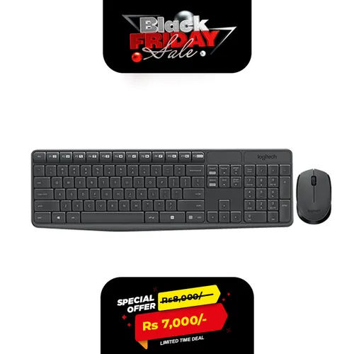 Logitech MK235 Wireless Keyboard and Mouse Combo