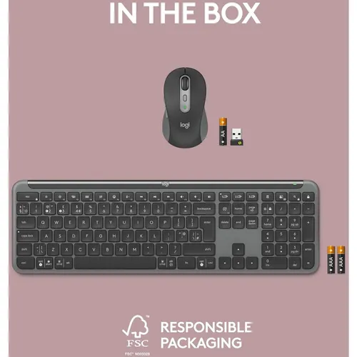 Logitech MK950 Bluetooth Mouse Combo