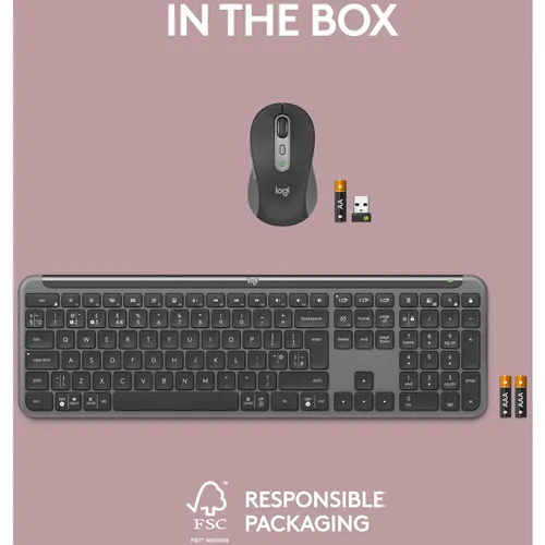 Logitech MK950 Bluetooth Mouse Combo