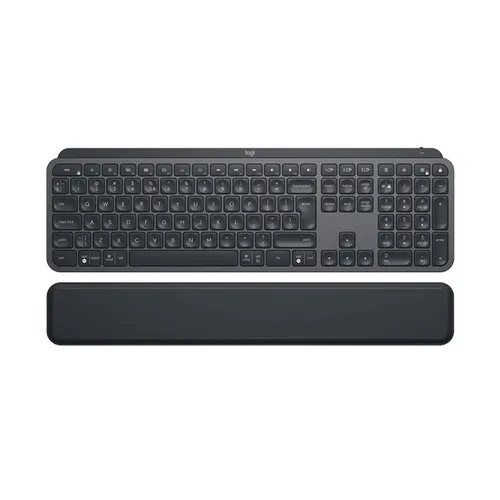 Logitech MX Keys Plus Wireless Keyboard with Palm Rest