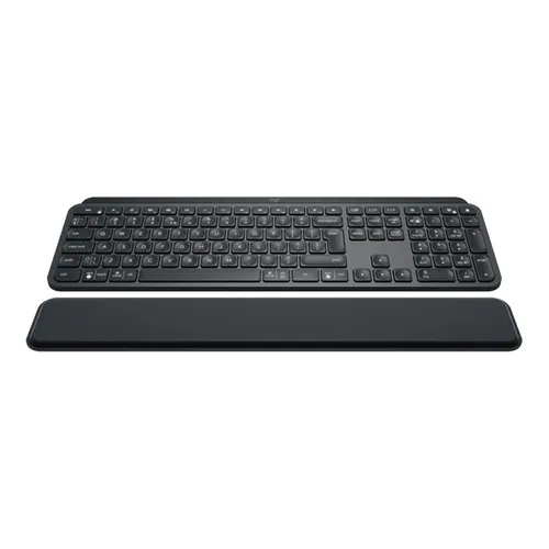 Logitech MX Keys Plus Wireless Keyboard with Palm Rest
