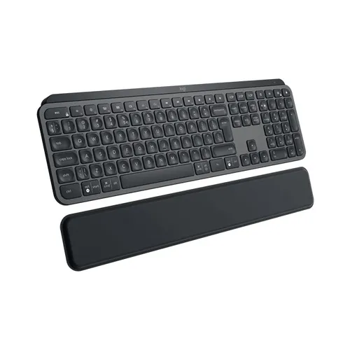 Logitech MX Keys Plus Wireless Keyboard with Palm Rest