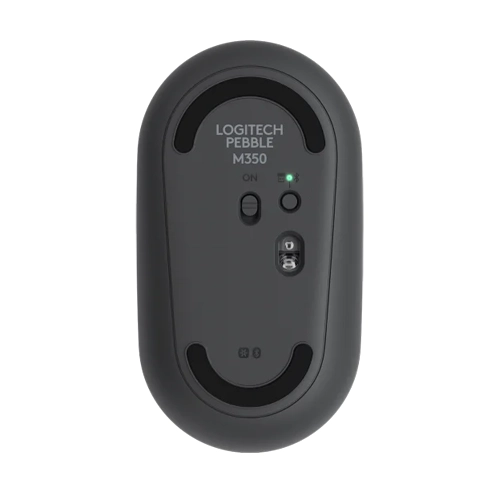 Logitech Pebble M350 Wireless Mouse - Graphite