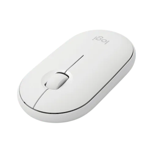 Logitech Pebble M350 Wireless Mouse Silent Buttons, Bluetooth Or USB