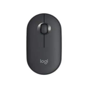 Logitech PEBBLE M350s (Graphite) Slim Bluetooth Mouse