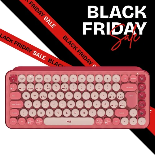 Logitech POP Keys Wireless Mechanical Emoji Keyboard