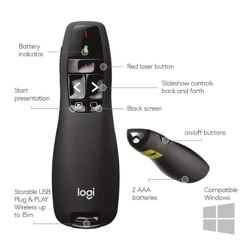 Logitech R400 Professional Presenter